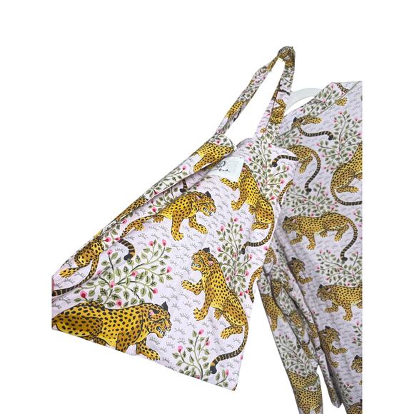 Printfresh Cheetah Sleep Shirt Sz. XL and Matching Tote Bag - Picture 6 of 6